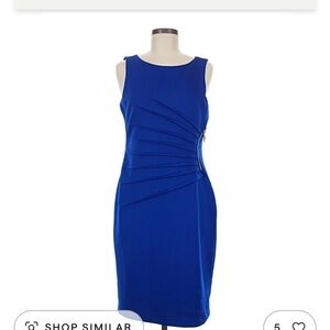 Ivanka Trump Cobalt Blue Sheath Dress
